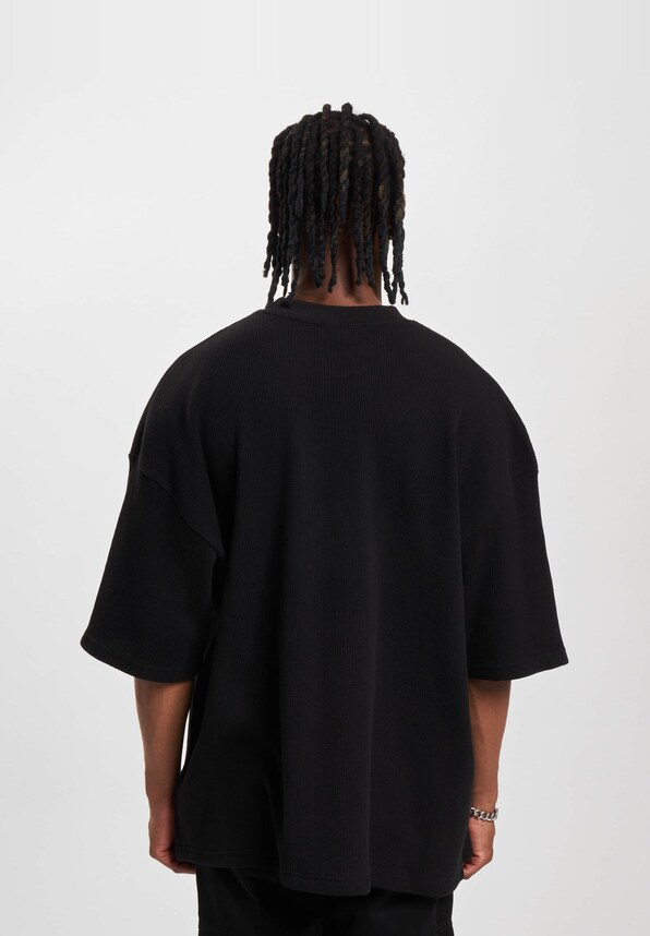 PEGADOR Quat Waffle Boxy T-Shirt-1