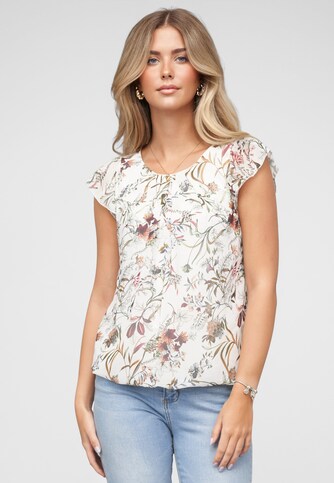 Cloud5ive Chiffon Top Floraler Print