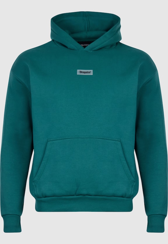 HEAVY OVERSIZE MIDDLE RUBBER PATCH HOODIE-2