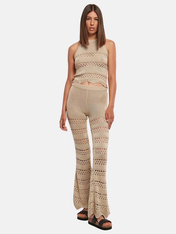  Ladies Flared Crochet Knit-3