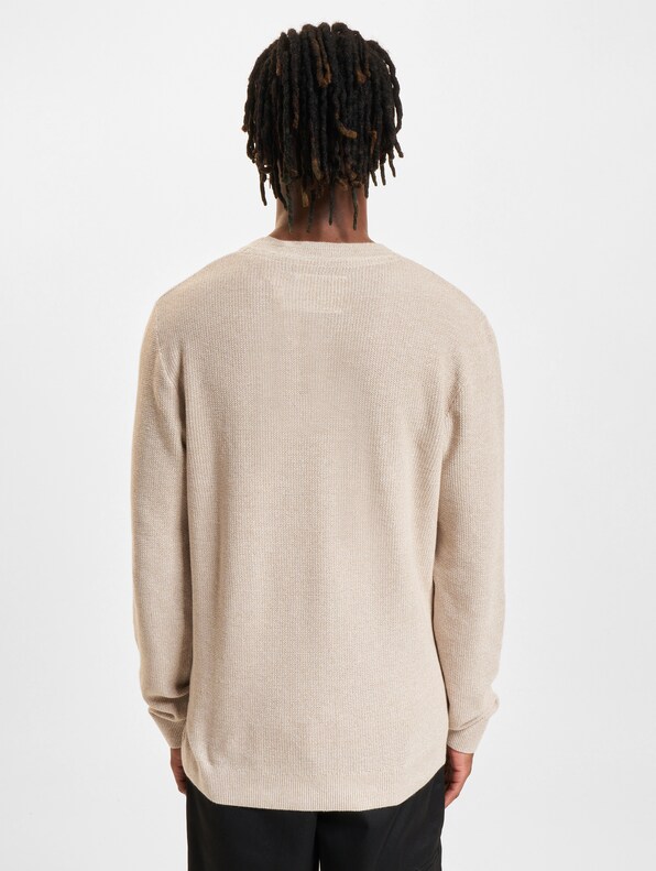 Lucas Structure Knit Crew Neck -1