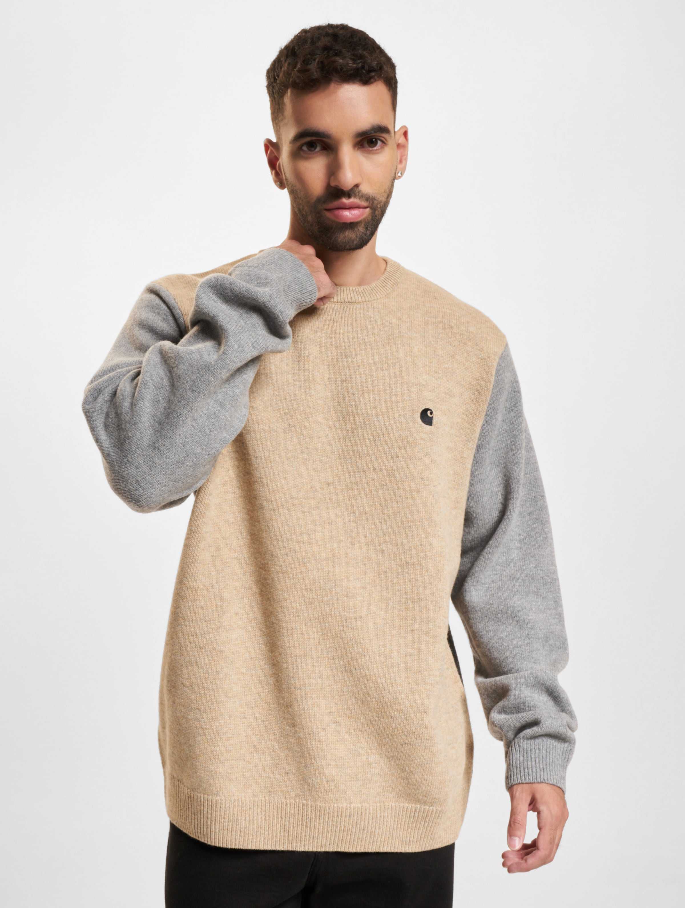 Carhartt WIP Triple Sweater Männer,Unisex op kleur beige, Maat XXL