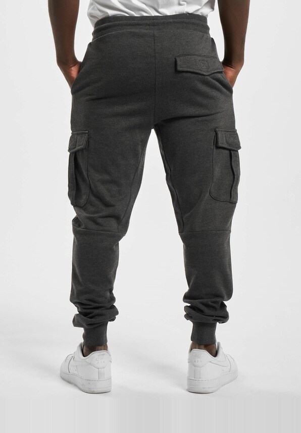 Fitted Cargo Sweatpants-1