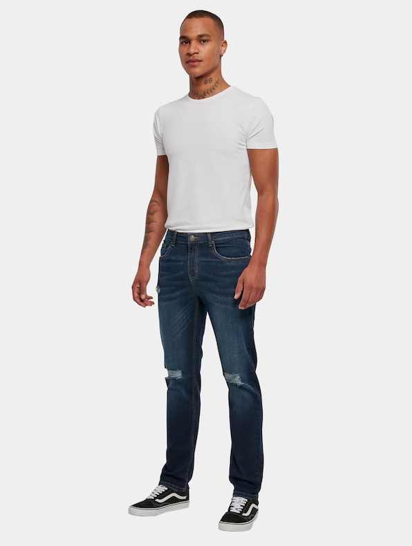 Distressed Strech Denim-4