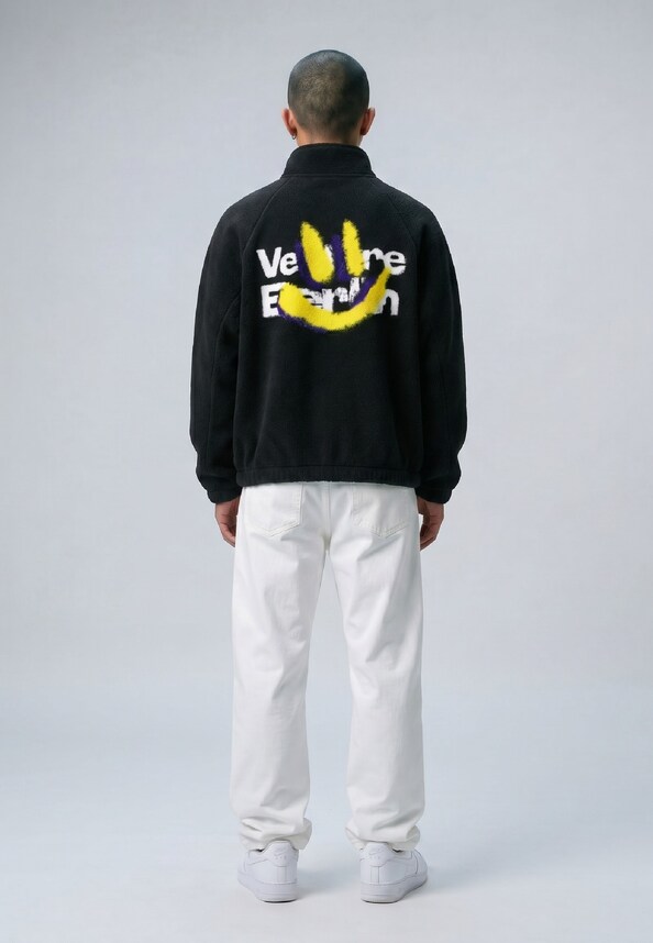 SMILE SHERPA JACKET-2