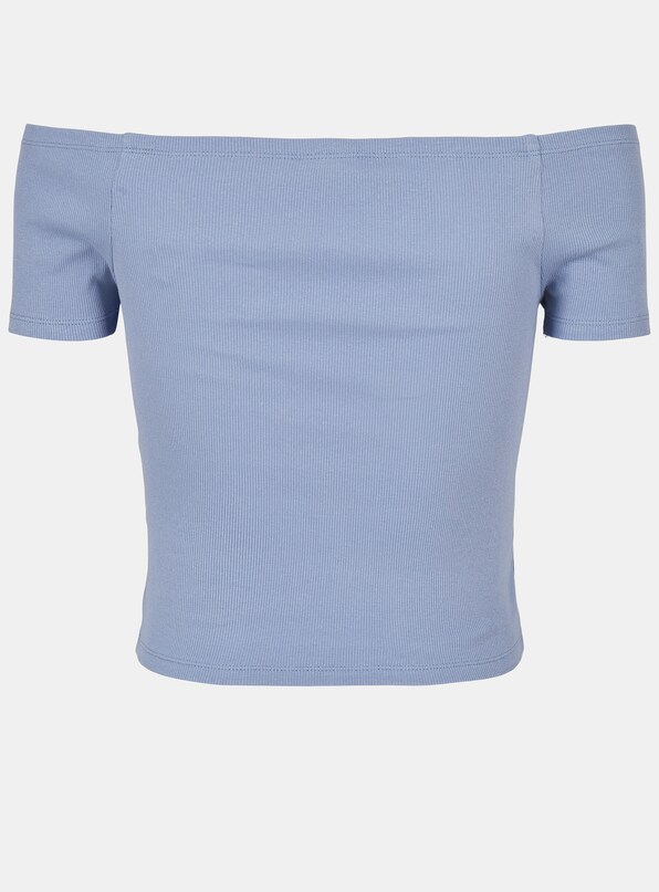 Ladies Off Shoulder Rib-6