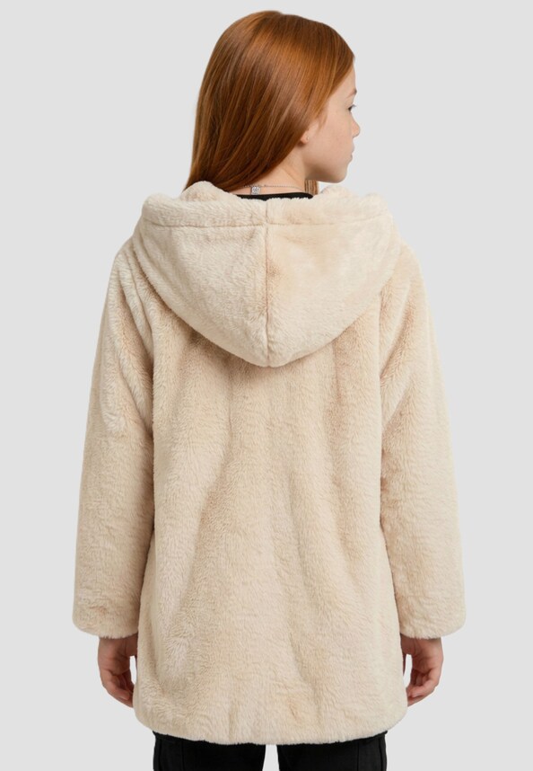 Girls Hooded Teddy-1