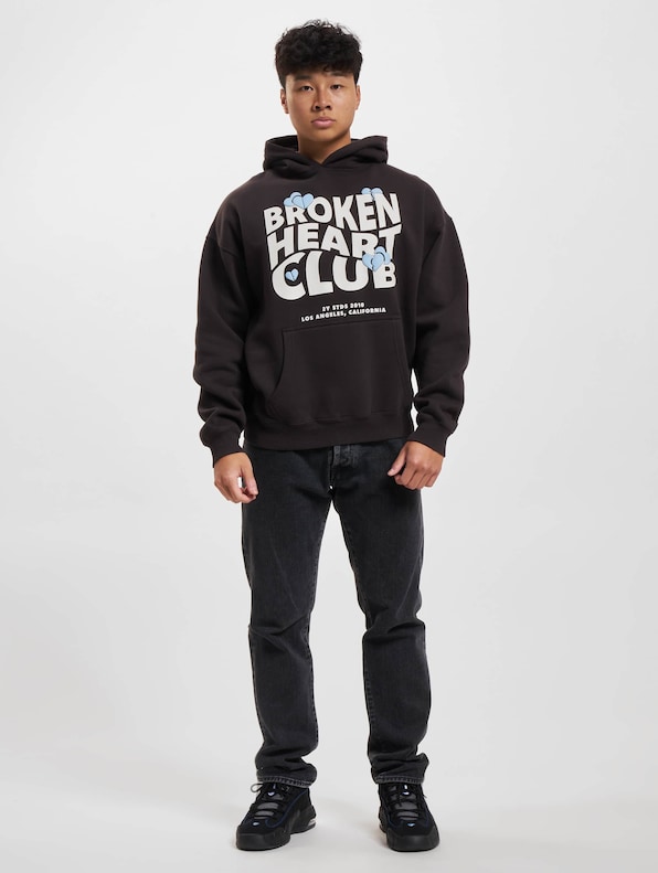 2Y Broken Heart Club Oversize Hoodie-5