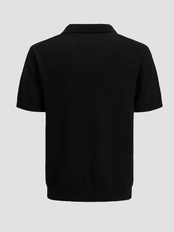 Jack & Jones Wilder Knit Split Neck Poloshirts-5