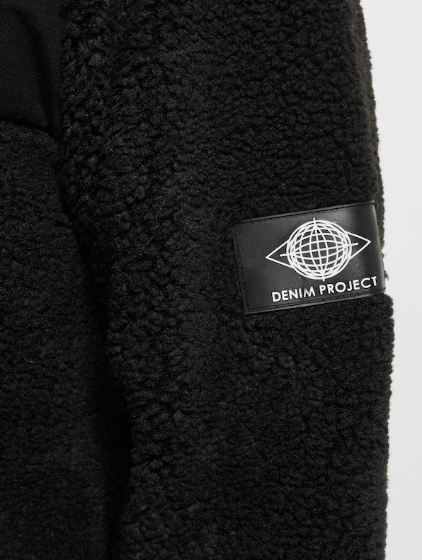 Denim Project Dpteddy Jacket With Patches-4