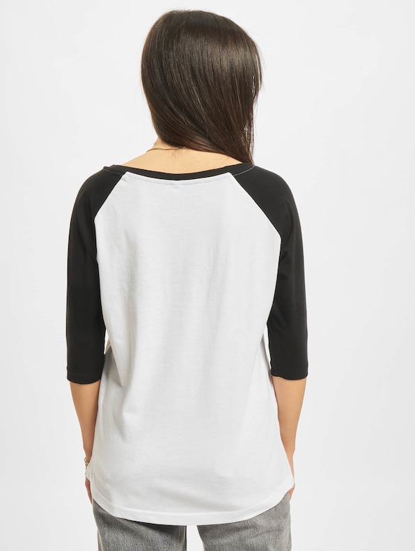 Ladies Brandalised - Banksy´s Graffiti Ape Raglan Tee-1