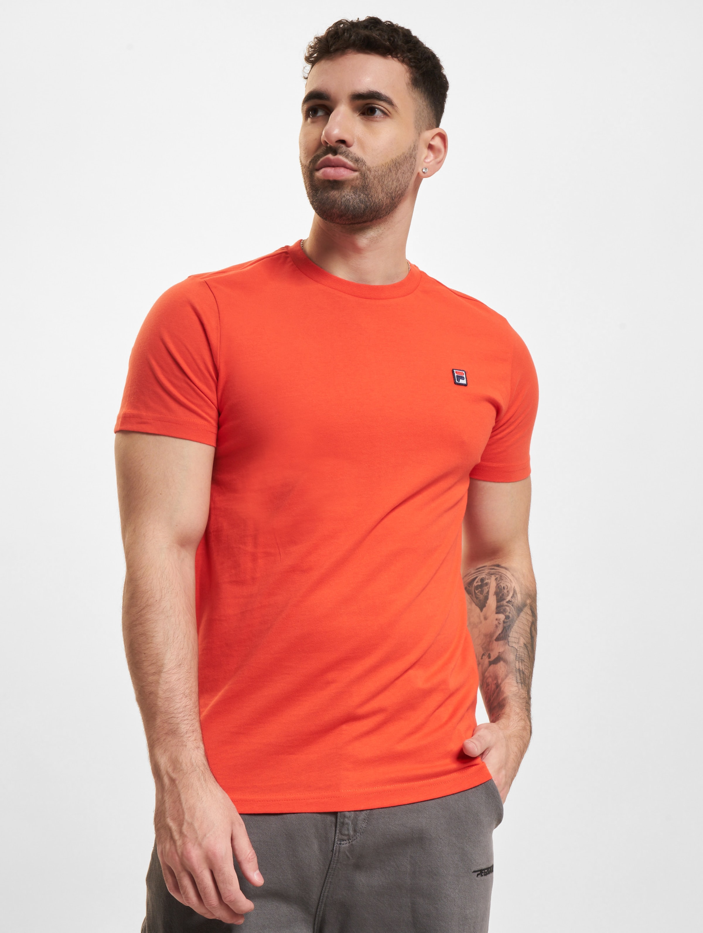 FILA Fila Seamus T-Shirt Mannen op kleur oranje, Maat M