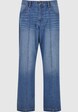 Wide Leg Denim With Dividing Seams-3