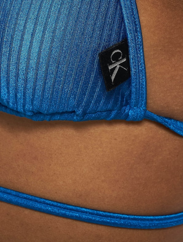 Calvin Klein Underwear Monogram Rib Bikini-Oberteil Regatta-3