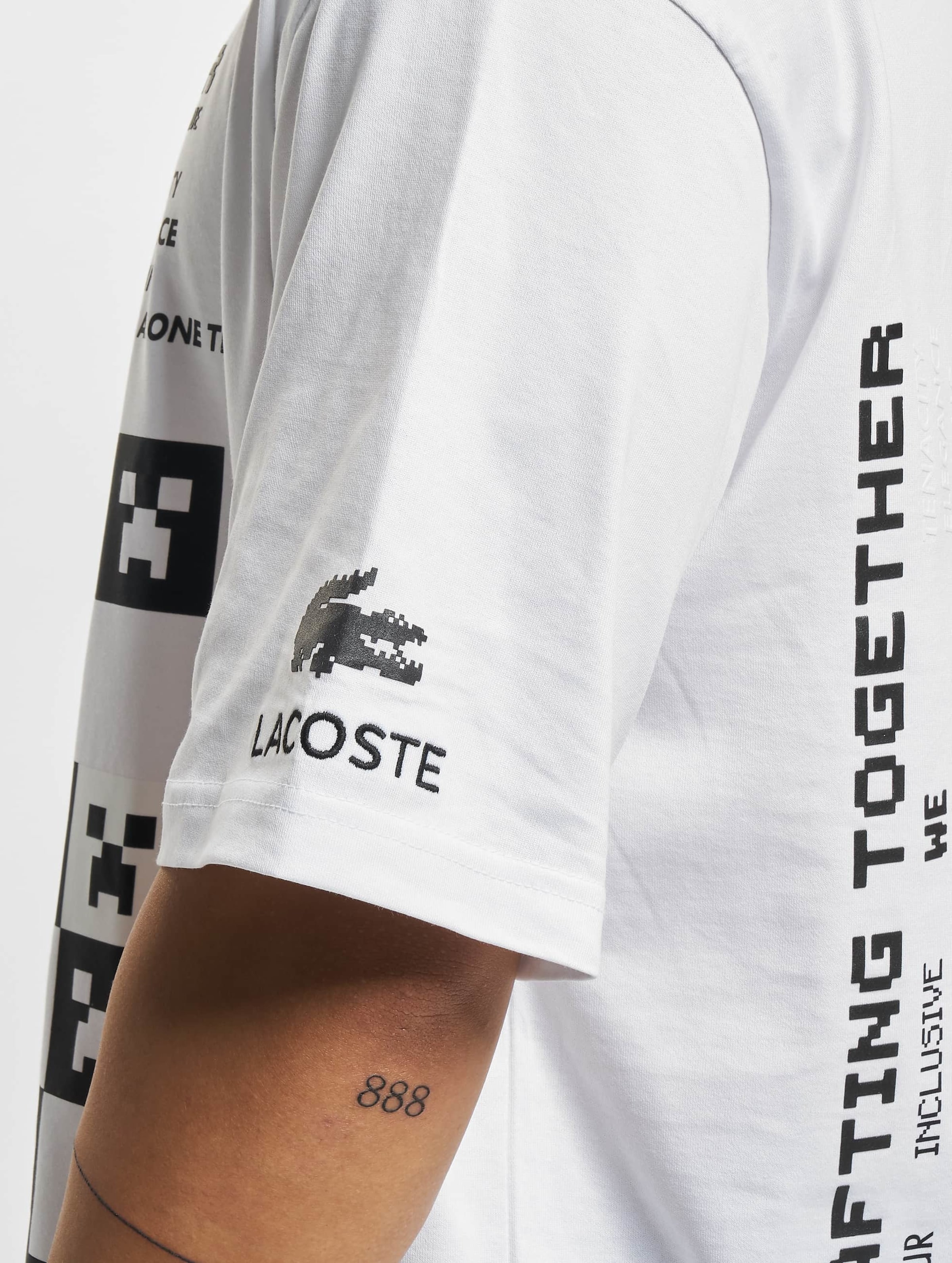 Lacoste temporary hotsell logo buy