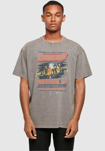 Motley Crue - SATD Tour Acid Washed Heavy Oversize Tee