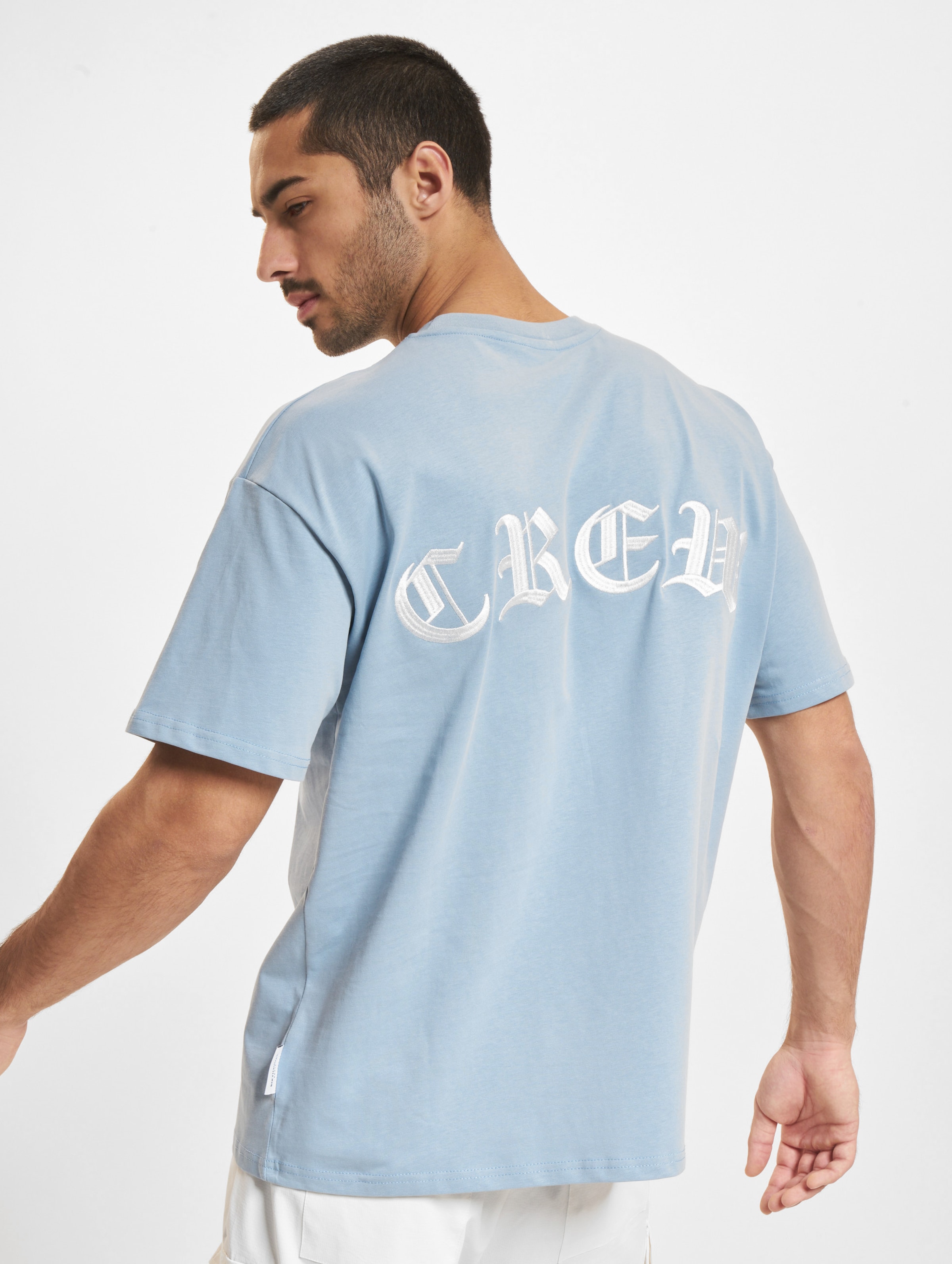 Sixth June Crew T-Shirts Männer,Unisex op kleur blauw, Maat XL