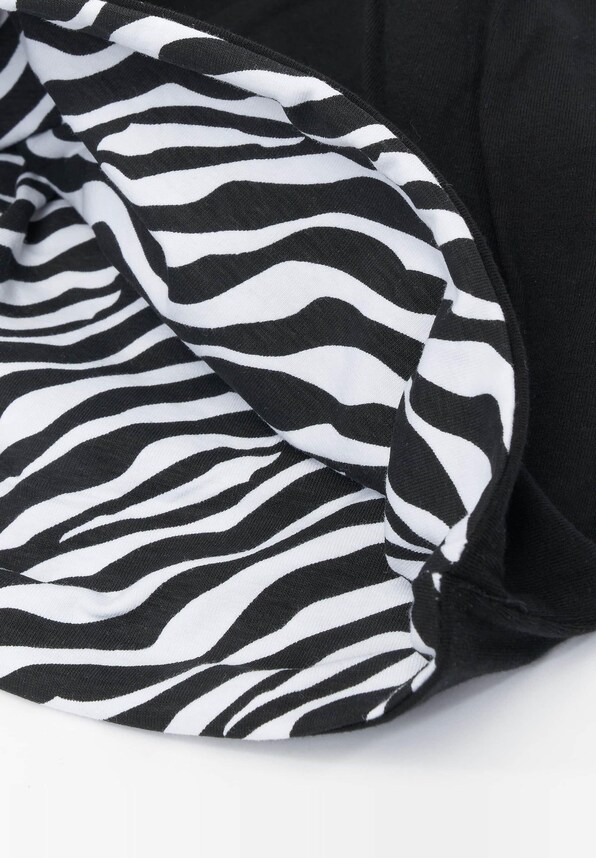 Printed Jersey Beanie-3