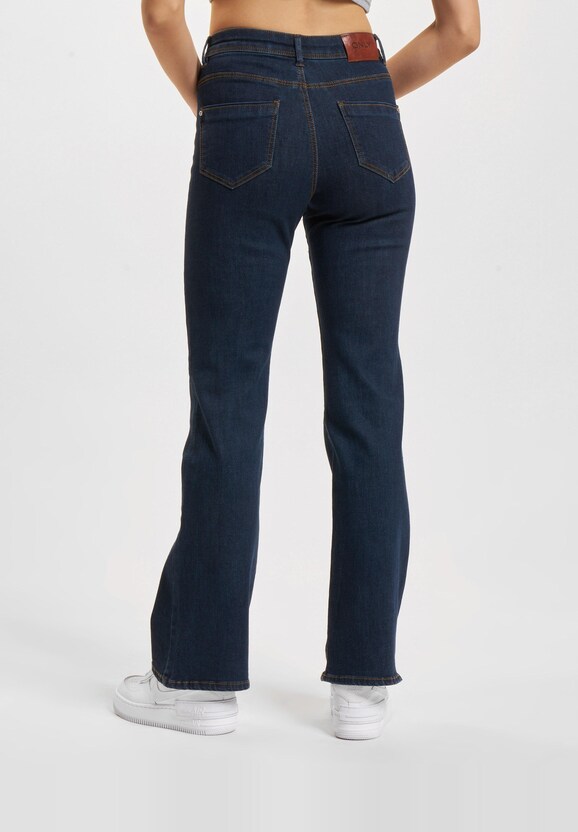 WAUW High Waist Flared Rise Denim GUA030-1