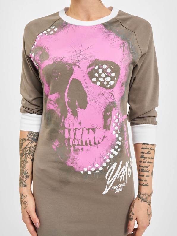 Glowing Skull Bodycon-4