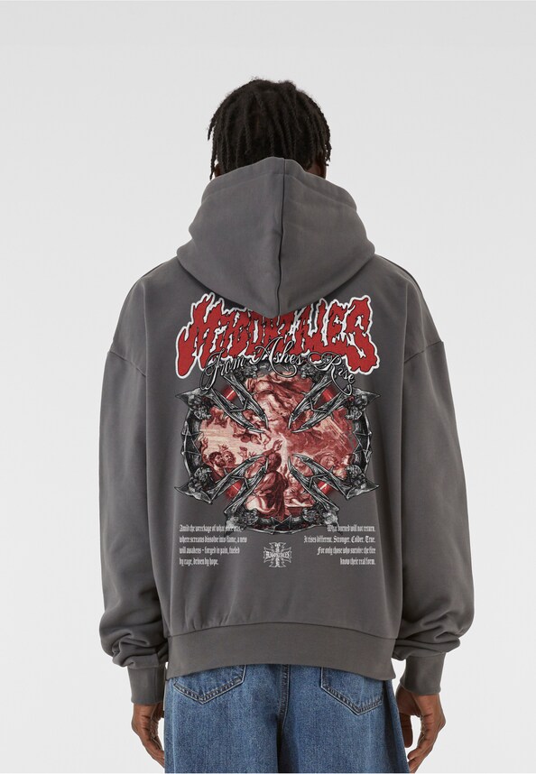 MJG Heavy Oversized Hoody - Ornament of Ashes-1
