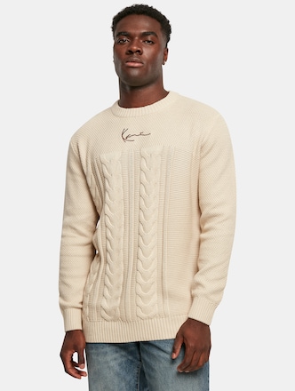 Karl Kani Signature Block Knit Crew