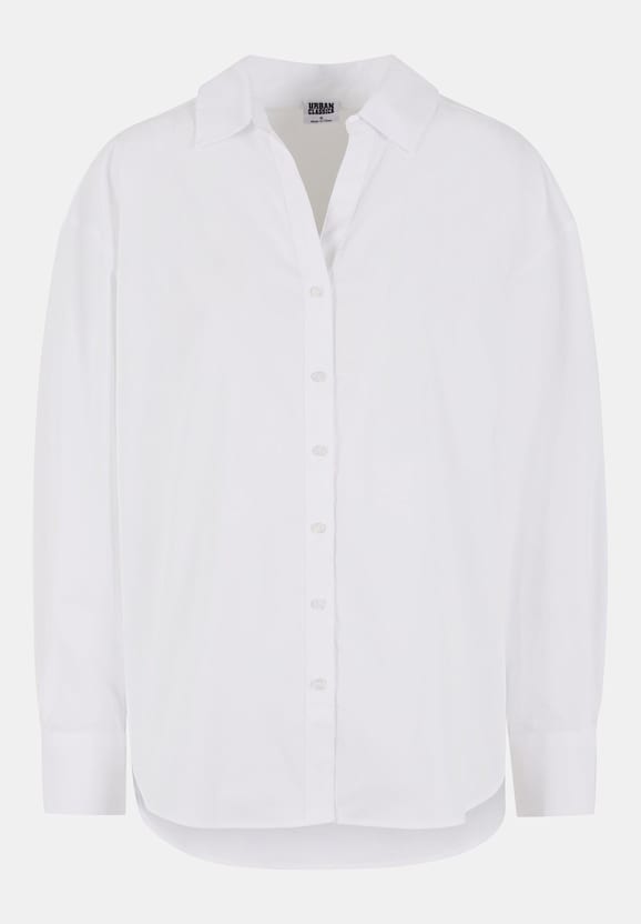 Urban Classics Ladies Oversized Cotton Blouse-4