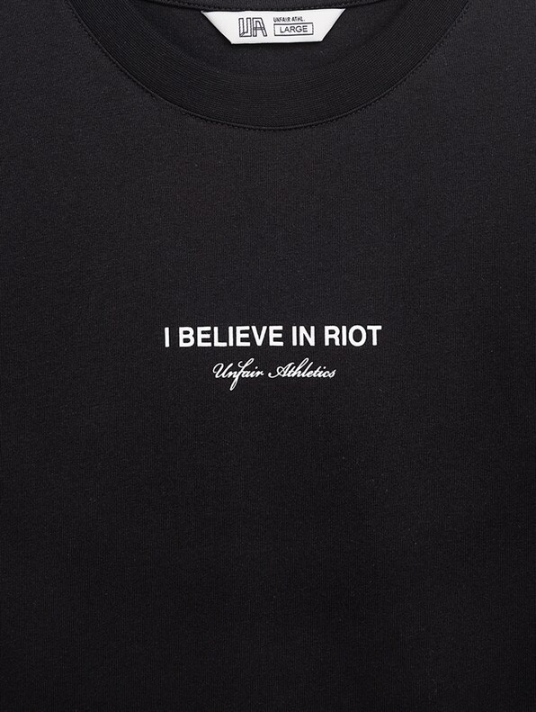 I believe in Riot T-Shirt Black-2