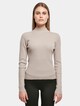 Ladies Rib Knit Turtelneck -2