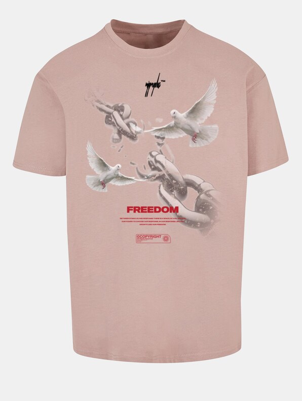 Ladies Freedom x Heavy Oversized Tee-1