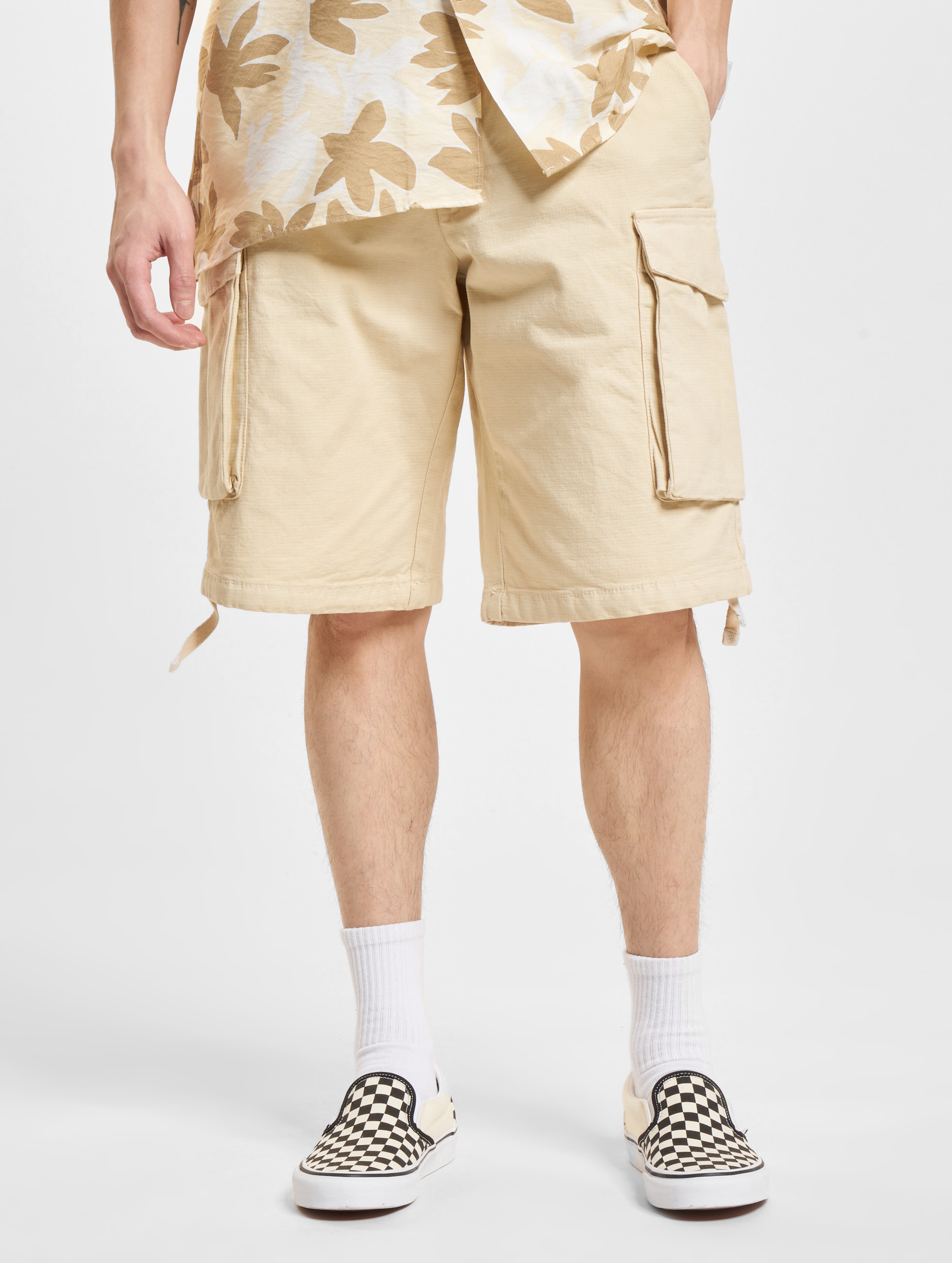 Redefined Rebel Aldo Shorts Mannen op kleur beige, Maat XXL