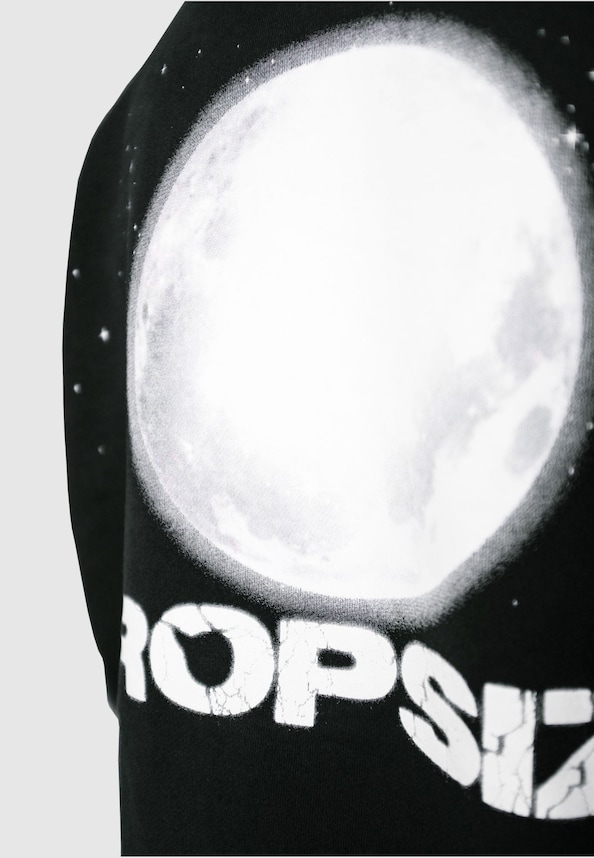 Dropsize Heavy Oversize Moon Design Hoodies-3