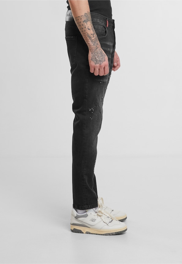 Hector Destroyed Slim Fit Jeans-3