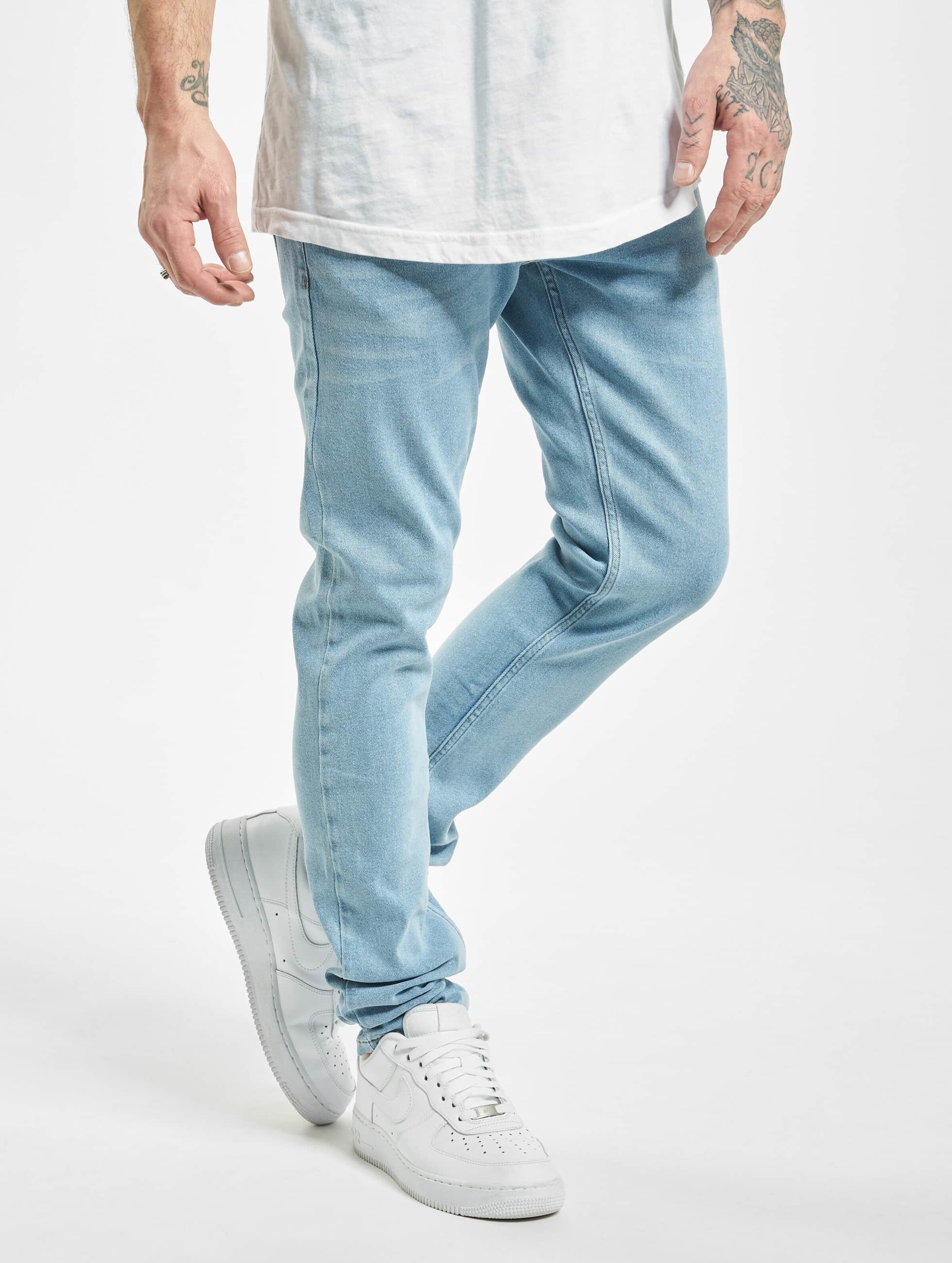 2Y Curt Slim Fit Jeans Mannen op kleur blauw, Maat 31