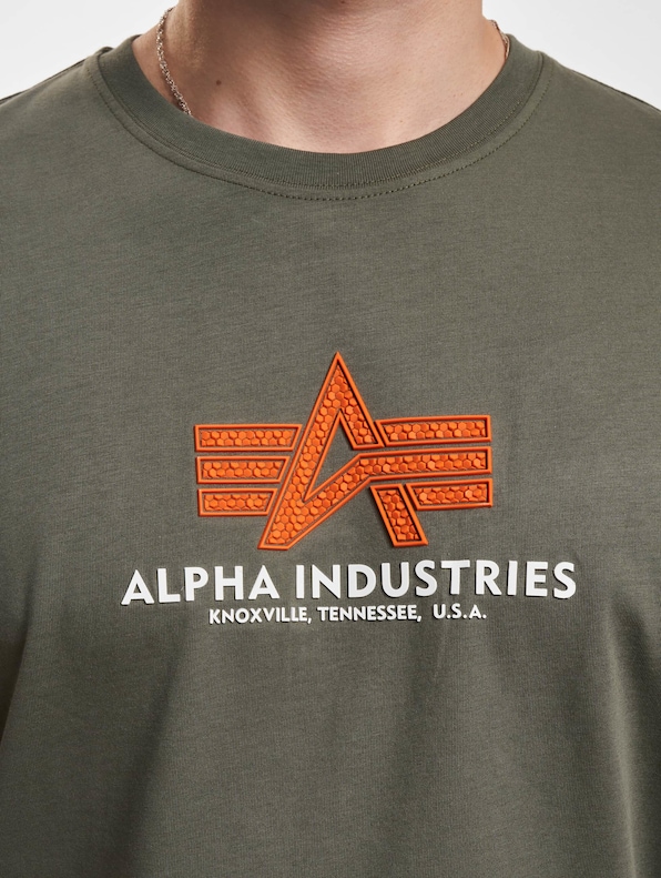 Alpha Industries Basic Rubber T-Shirts-4