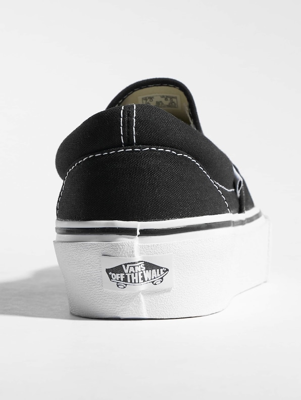Vans Classic Slip-On Platform Sneakers Black/True-2