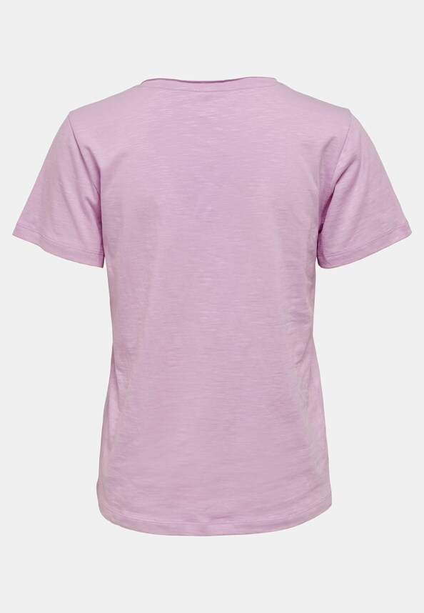 ONLY Damen Basic T-Shirt-1