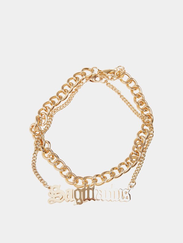 Urban Classics Zodiac Golden Anklet-0