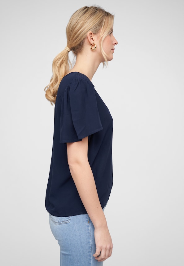 VIIONA V-NECK S/S TOP/SU-3