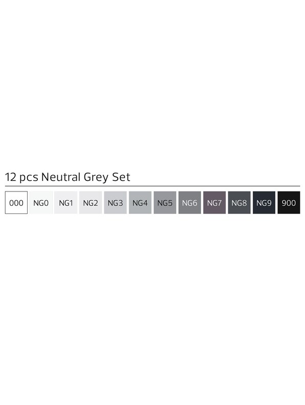Classic 12pcs Neutral Grey-1