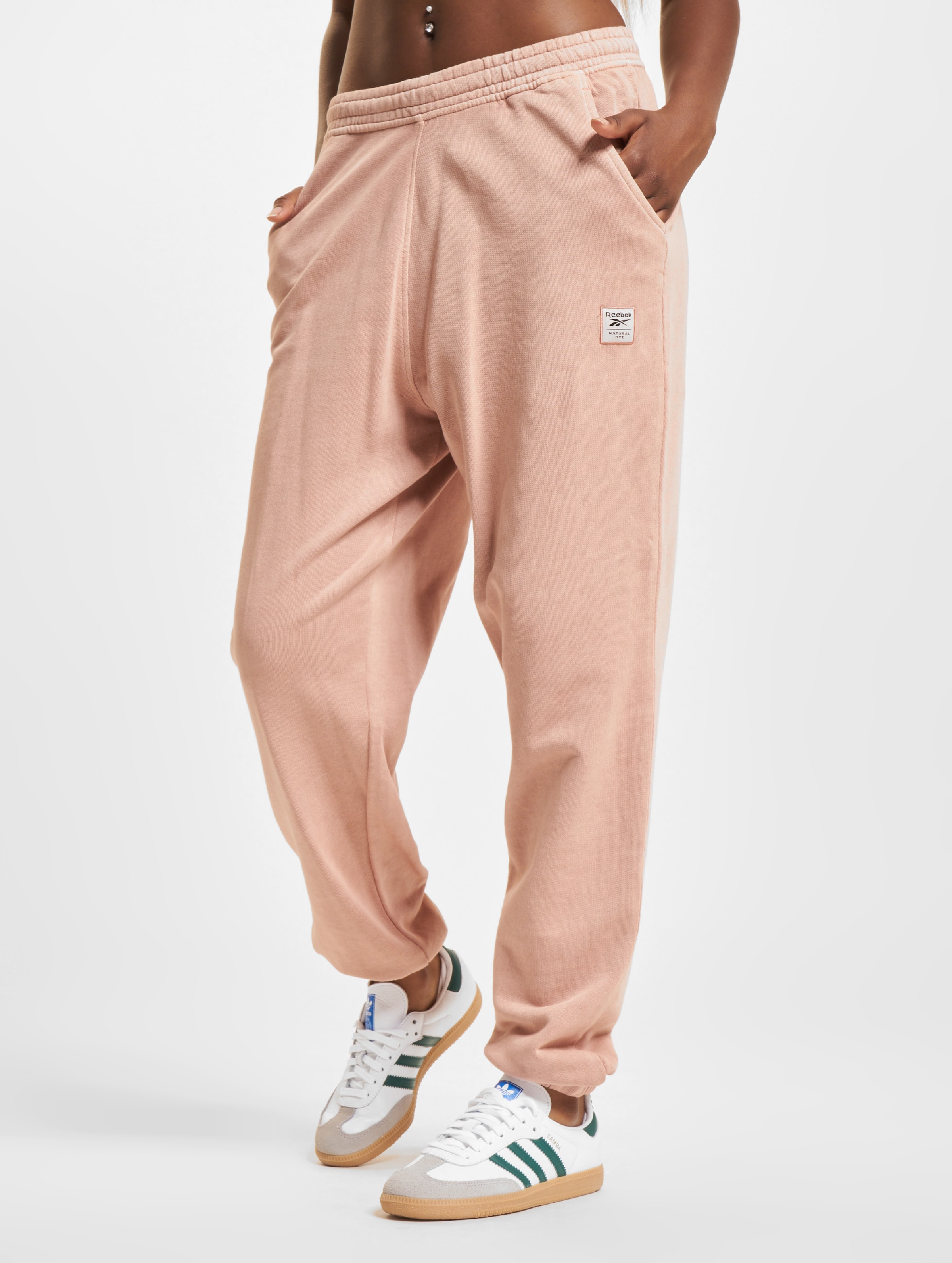 Reebok CL Jogginghose op kleur roze, Maat XS