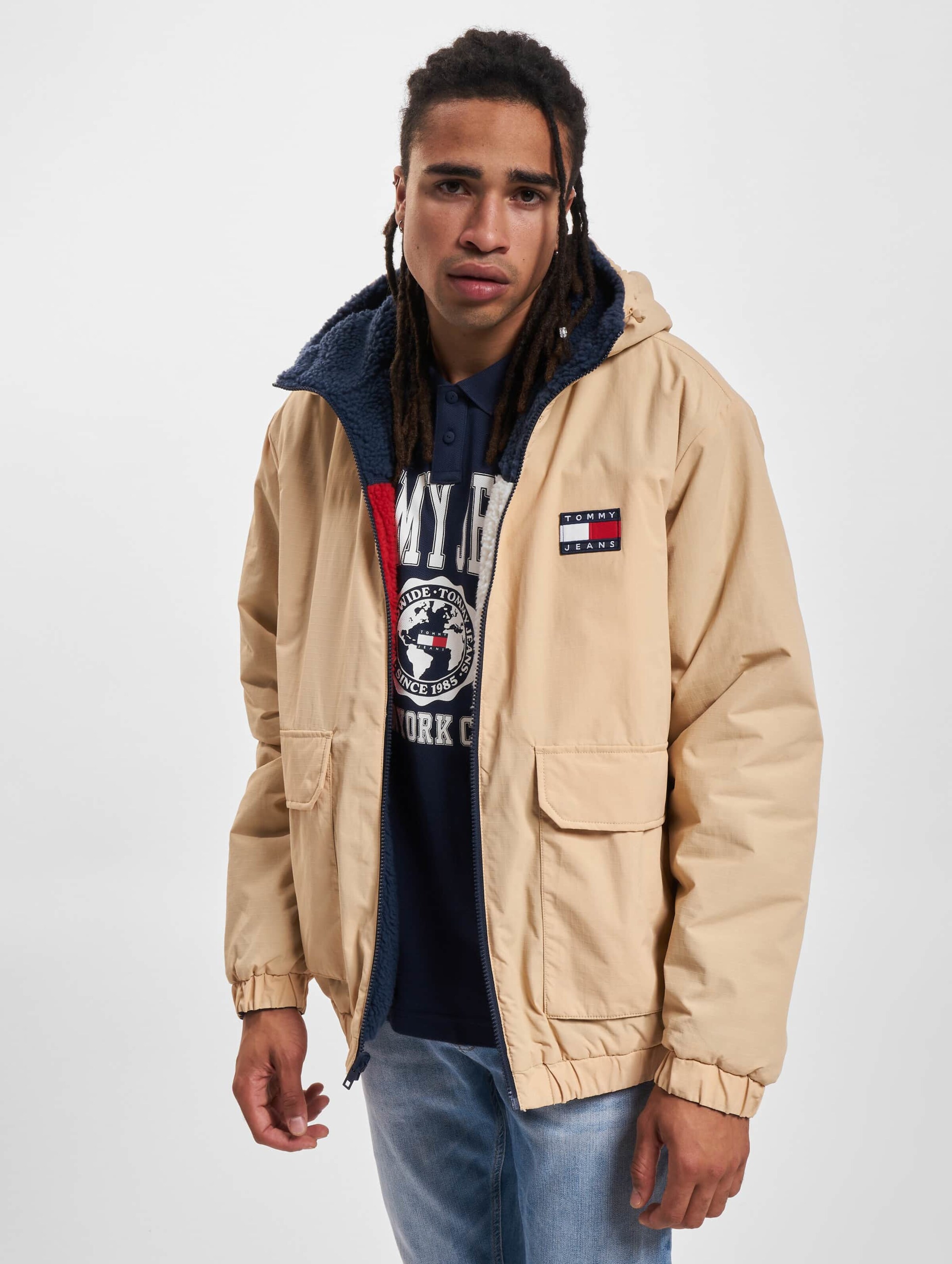 Tommy jeans outdoors on sale sherpa bomber