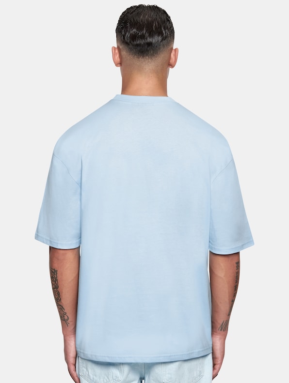 Dropsize Heavy Oversize Logo Puffer Print T-Shirts-1