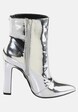July Bootie Vegan Patent-3