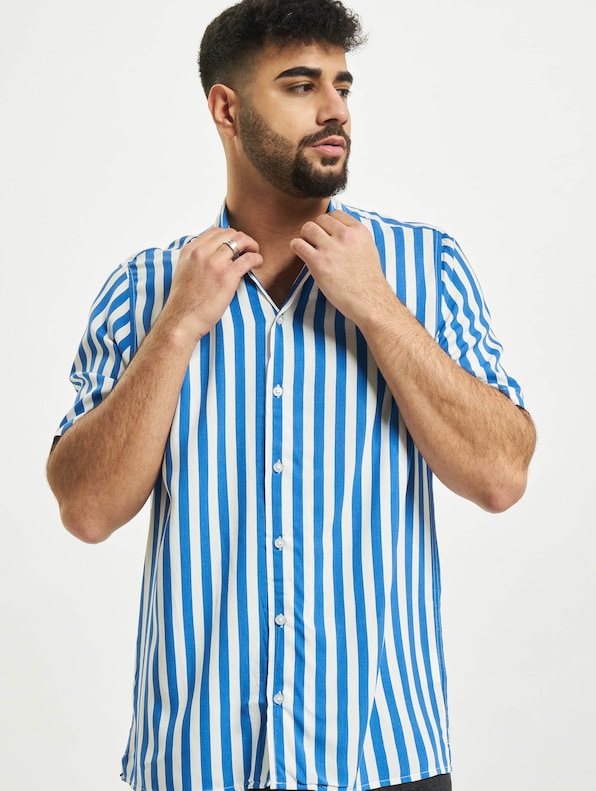 Denim Project El G Ss Cuba Shirt Navy-0