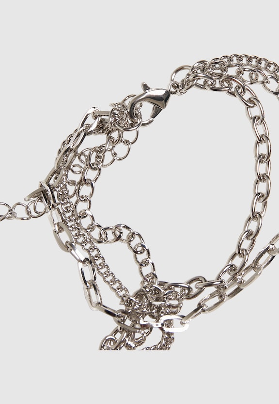 Safety Pin Layering Necklace-3