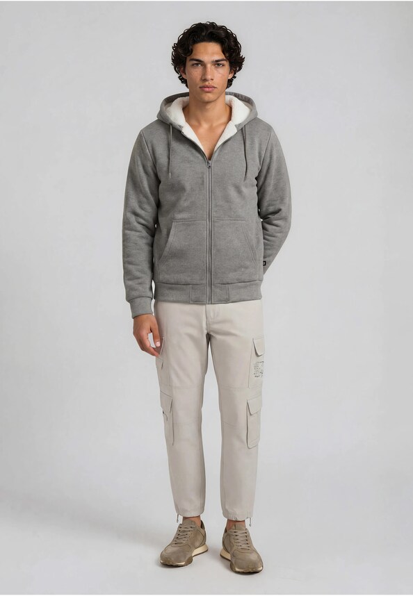 Sweatjacket Teddylining-2