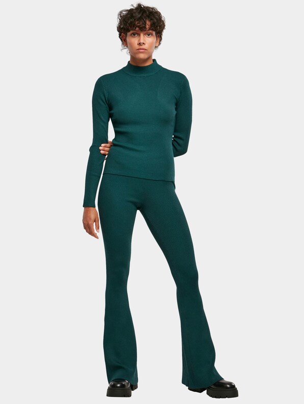 Ladies Rib Knit Bootcut-2