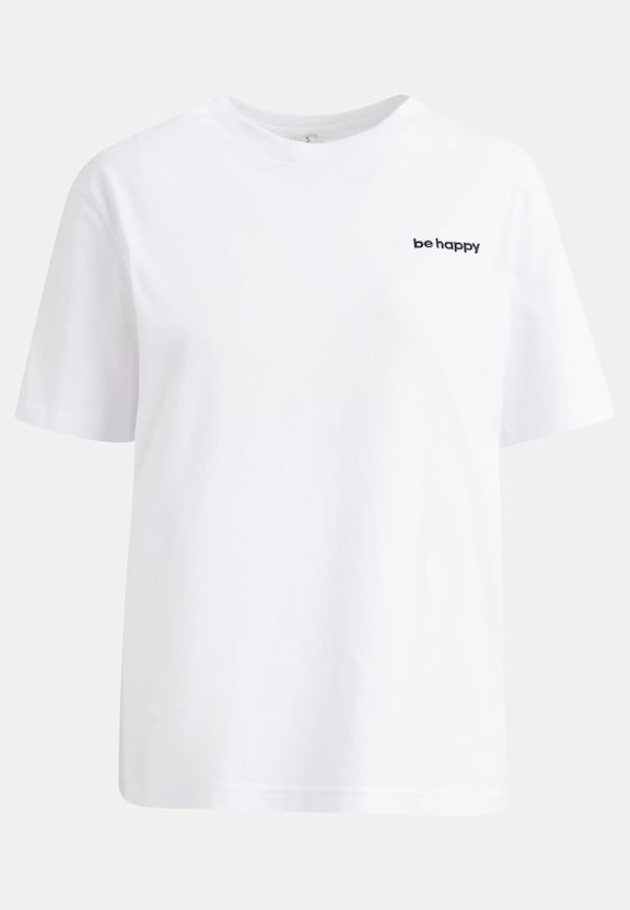 Be Happy Wording EMB Tee-2