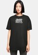 Ladies Naughty By Nature - Logo Oversized Boyfriend Tee-0